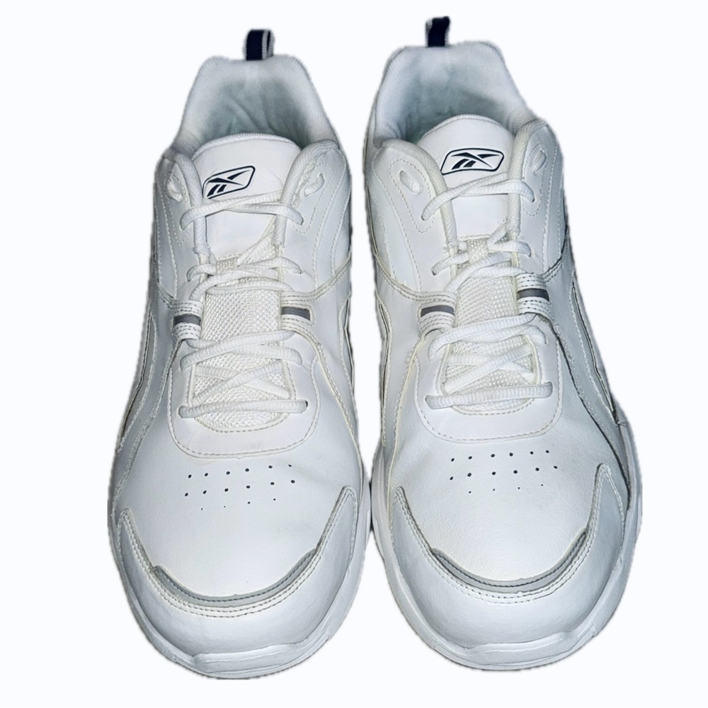 REEBOK RB 607 PYE Bright White Leather Shoes Wide | Men's‎ 15 EEEE Extra Wide